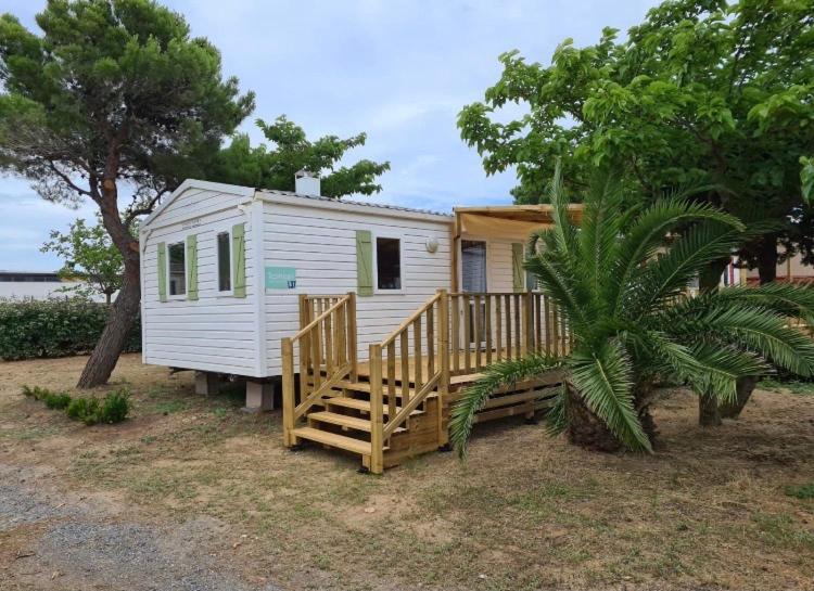 Mobil Home Camping Des 7 Fonts Agde Esterno foto
